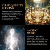 Energy Cleansing: Clear Quartz Crystal Tree