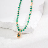 Verdant Leaf Necklace