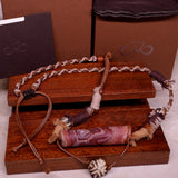 Natural agate Tibetan pendant