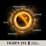 Celestial Harmony Tiger‘s Eye Earrings