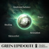 Green Lepidolite  Bracelet