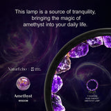 7 Chakras Pure Energy Amethyst Lamp