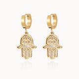 Hamsa Blessings Earrings