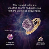 Dream Realize: Law of Attraction Amethyst Bracelet