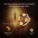 Eternal Amber Tiger Eye Ring