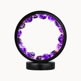 7 Chakras Pure Energy Amethyst Lamp