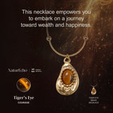 Tiger Eye Brave Necklace